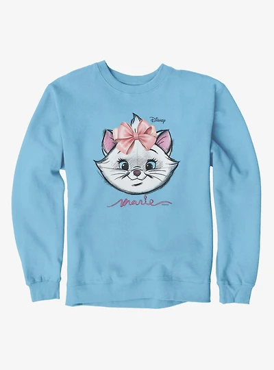 Disney Aristocats Marie Face Sketch Sweatshirt