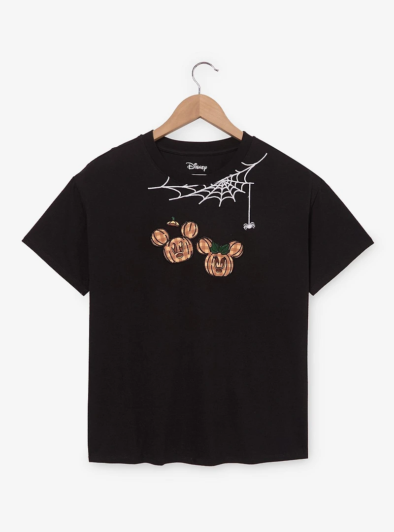 Disney Mickey & Minnie Pumpkins Women's T-Shirt - BoxLunch Exclusive