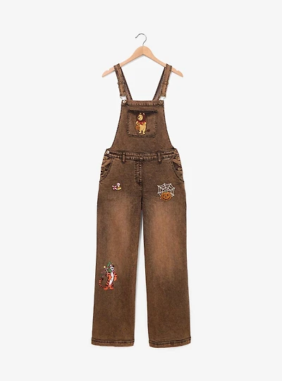 Disney Winnie the Pooh Halloween Glow-in-the-Dark Women's Overalls — BoxLunch Exclusive