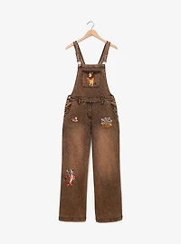 Disney Winnie the Pooh Halloween Glow-in-the-Dark Women's Overalls — BoxLunch Exclusive