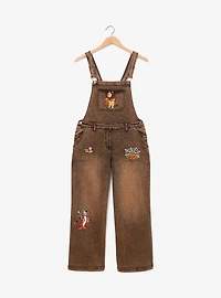 Disney Winnie the Pooh Halloween Glow-in-the-Dark Women's Plus Overalls — BoxLunch Exclusive