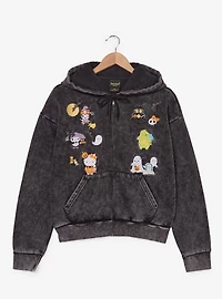 Sanrio Hello Kitty and Friends Halloween Glow-in-the-Dark Women's Plus Zippered Hoodie — BoxLunch Exclusive
