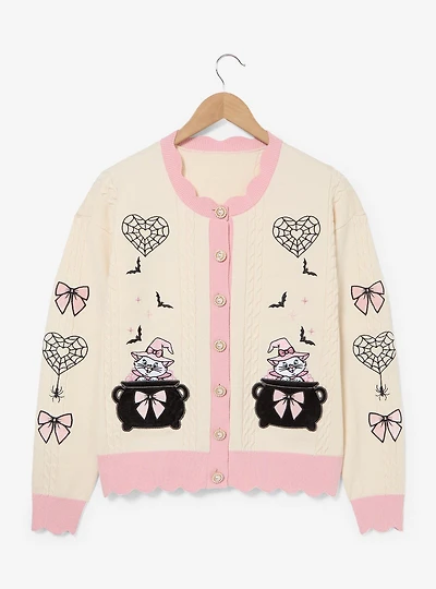 Disney The Aristocats Marie Halloween Icons Women's Cardigan - BoxLunch Exclusive