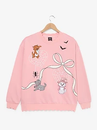 Disney The Aristocats Kittens Halloween Women's Crewneck — BoxLunch Exclusive
