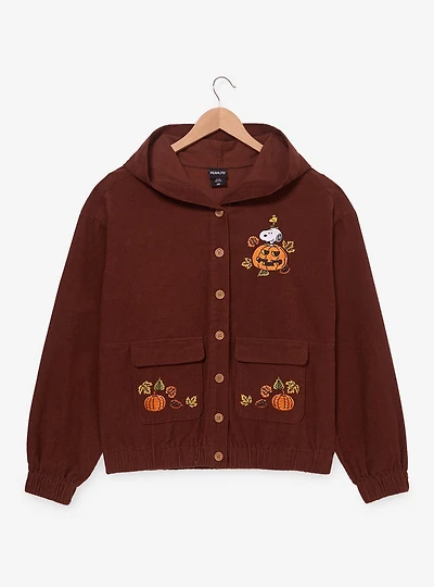 Peanuts Halloween Women's Plus Corduroy Jacket - BoxLunch Exclusive