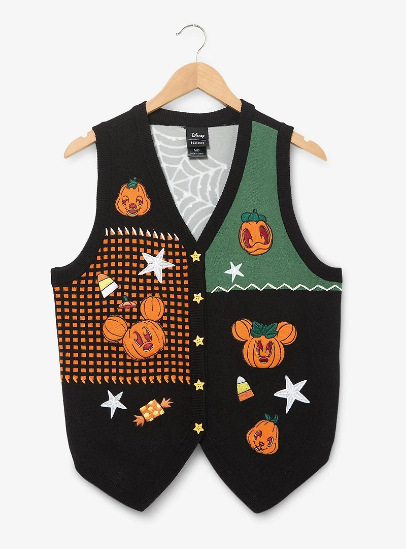 Disney Mickey & Friends Halloween Glow-in-the-Dark Women's Vest - BoxLunch Exclusive