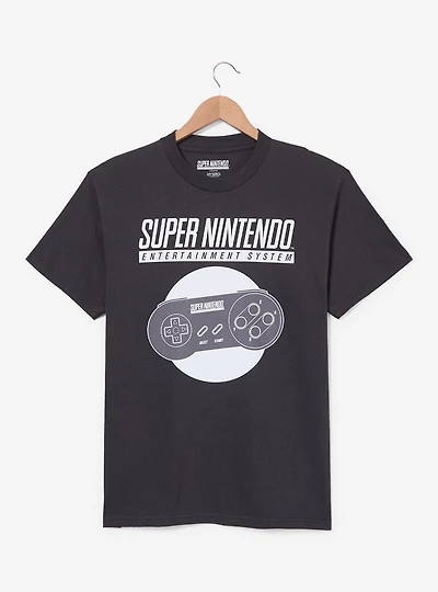 Super Nintendo Entertainment System Controller Graphic T-Shirt — BoxLunch Exclusive