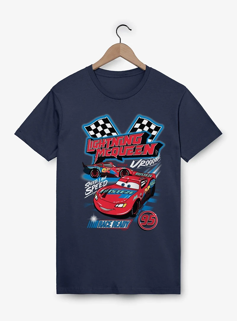 Disney Cars Lightning McQueen Speed Racing Mash Up T-Shirt