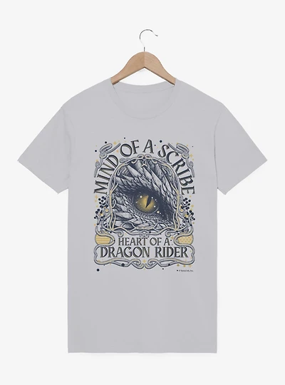 Fourth Wing The Empyrean Mind Of A Scribe Mineral Wash T-Shirt