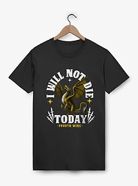 Fourth Wing The Empyrean Will Not Die Mineral Wash T-Shirt