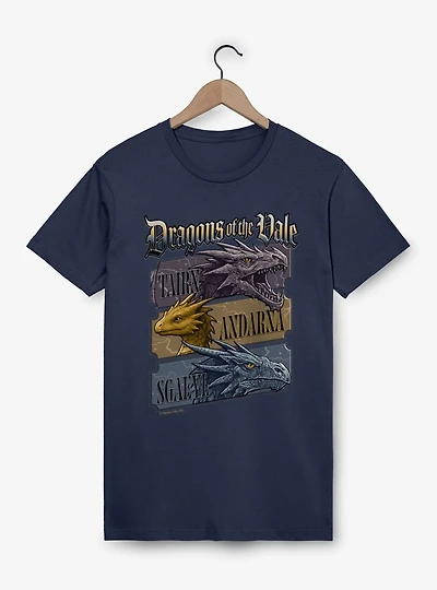 Fourth Wing The Empyrean Dragons Of Vale T-Shirt