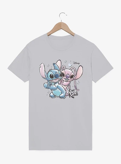 Disney Lilo And Stitch Angel One Of A Kind Mineral Wash T-Shirt