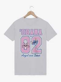 Disney Lilo And Stitch Angel Ohana 02 Mineral Wash T-Shirt