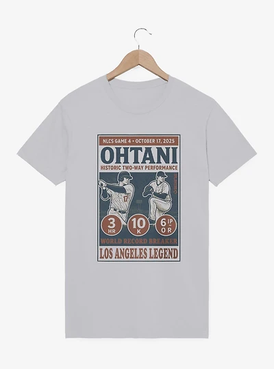 MLB Shohei Ohtani LA Legends Poster T-Shirt
