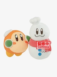 Bandai Namco Kirby Fluffy Puffy Mine Waddle Dee (Play in the Snow) Flocked Figure