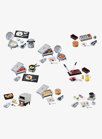 Re-Ment Deluxe Hotel Buffet Blind Box Figure Set