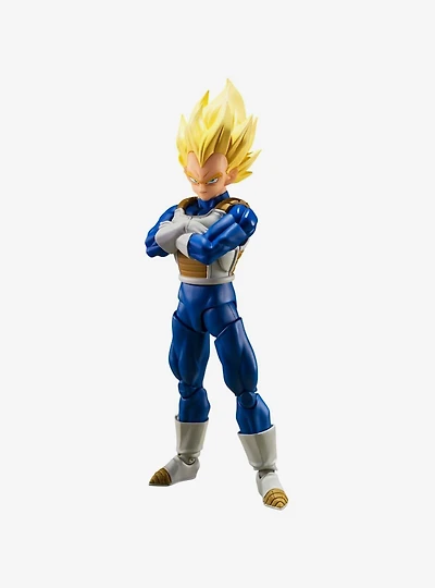 Bandai Namco Dragon Ball Z S.H.Figuarts Super Saiyan Vegeta (Dangerous Pride) Figure