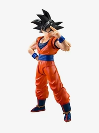 Bandai Namco Dragon Ball Z S.H.Figuarts Goku (A Saiyan Raised On Earth) Figure