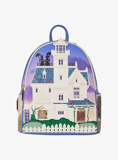 Loungefly Practical Magic 2 House Lenticular Mini Backpack