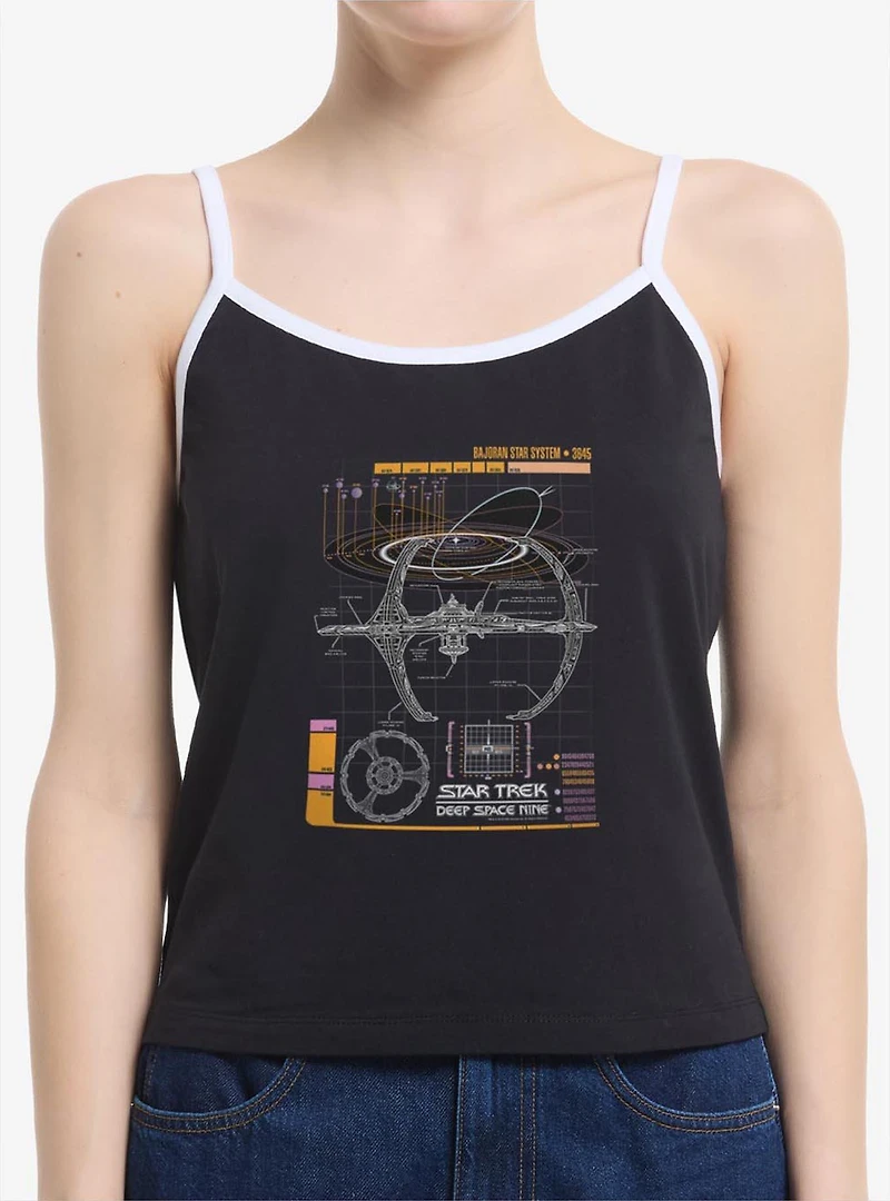 Star Trek: Deep Space Nine Schematic Womens Cami
