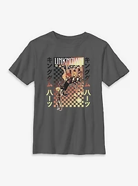 Disney Kingdom Hearts Checker Fade Youth T-Shirt