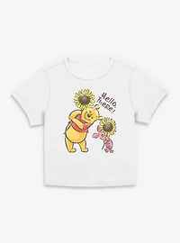 Disney Winnie The Pooh & Piglet Hello There Womens Baby T-Shirt