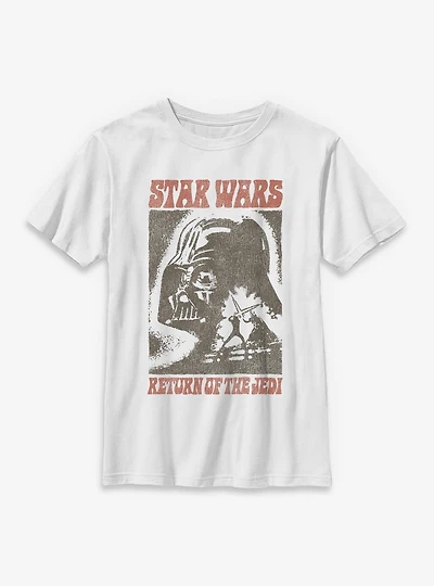 Star Wars Vader Poster Return Of The Jedi Youth T-Shirt