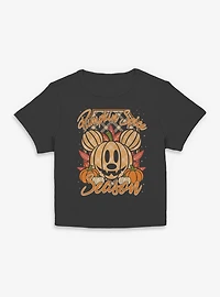 Disney Mickey Mouse Pumpkin Spice Womens Baby T-Shirt