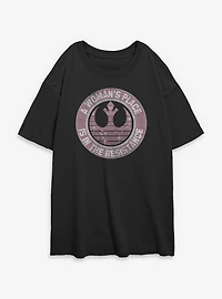 Star Wars Resistance Womens Oversized T-Shirt