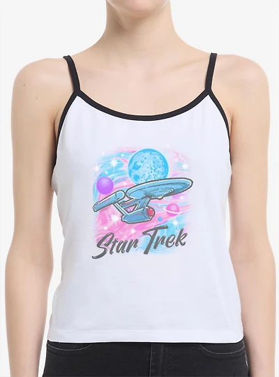 Star Trek Airbrushed Ship Womens Cami