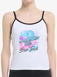 Star Trek Airbrushed Ship Womens Cami
