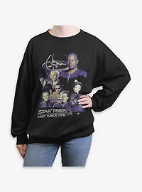 Star Trek: Deep Space Nine Team Womens Oversized Sweatshirt