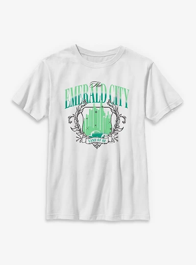 Wizard Of Oz Original Green City Youth T-Shirt