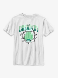 Wizard Of Oz Original Green City Youth T-Shirt