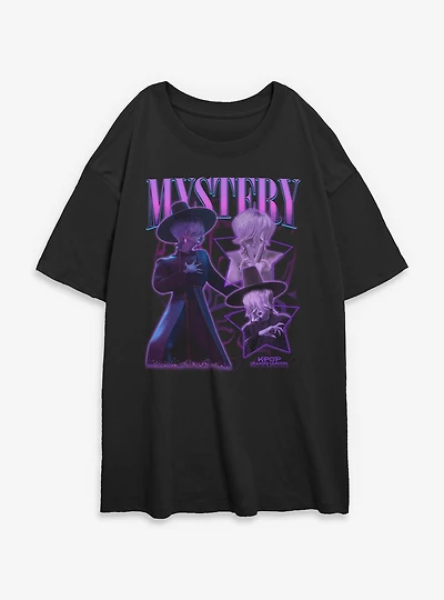 KPop Demon Hunters Saja Boys Y2K Mystery Womens Oversized T-Shirt