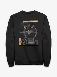 Star Trek: Deep Space Nine Schematic Sweatshirt