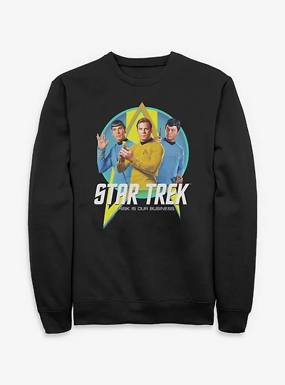 Star Trek Risk Is Our Business Trio Sweatshirt