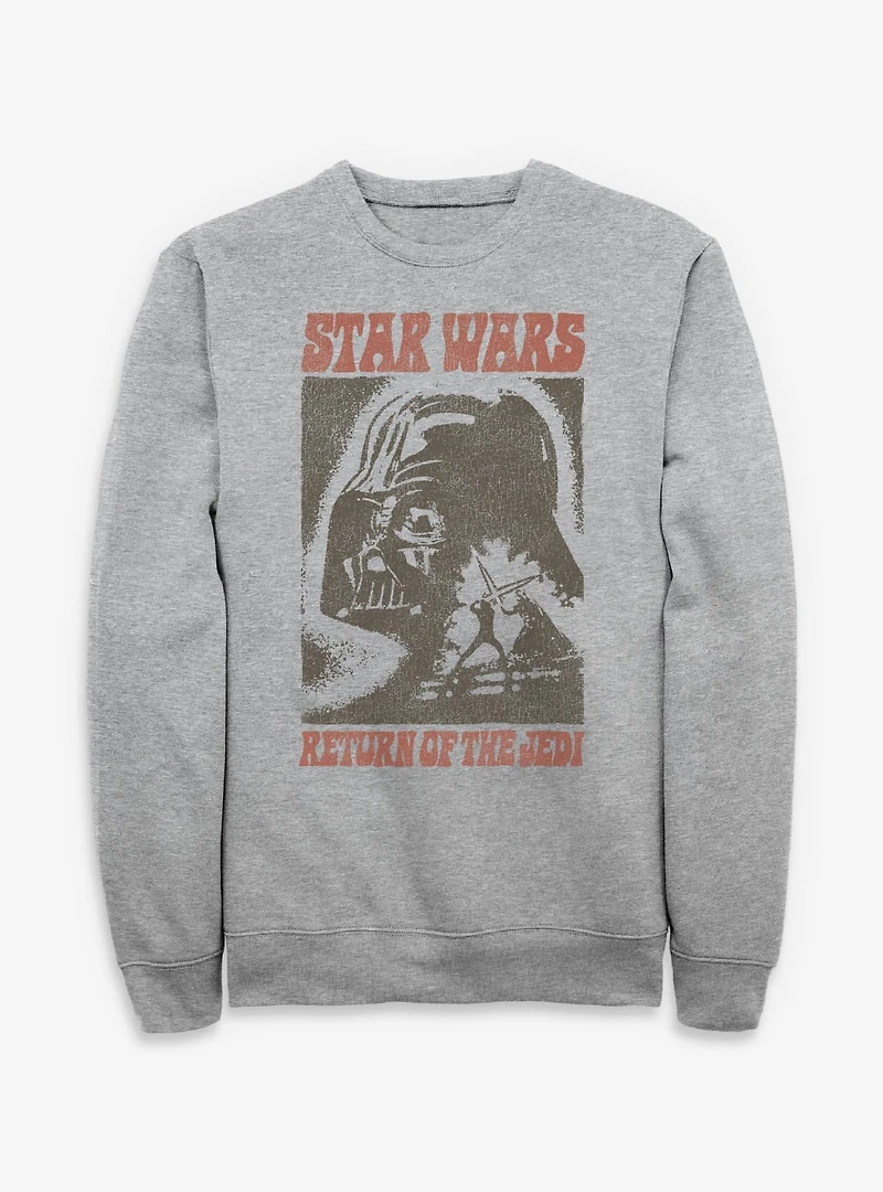 Star Wars Vader Poster Return Of The Jedi Sweatshirt