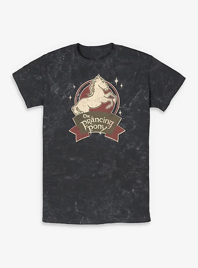 the Lord of Rings Prancing Pony Mineral Wash T-Shirt
