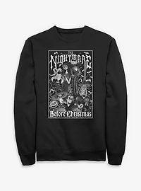 Disney The Nightmare Before Christmas Metal Box Sweatshirt