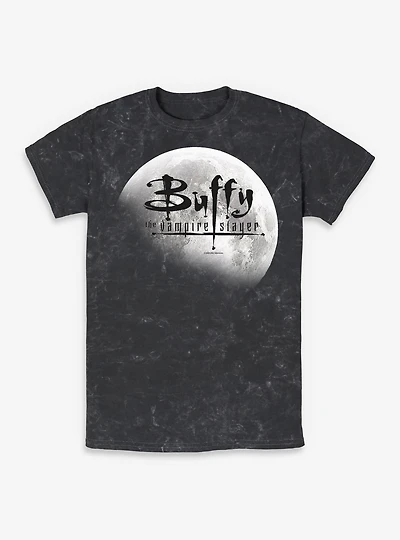 Buffy The Vampire Slayer Moon Mineral Wash T-Shirt