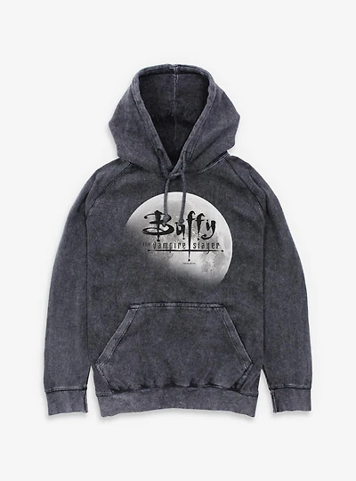 Buffy The Vampire Slayer Moon Mineral Wash Hoodie