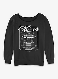 Gilmore Girls Stars Hollow Destination Womens Slouchy Sweatshirt