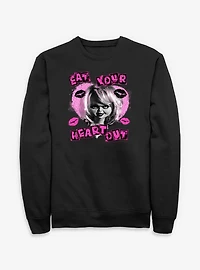 Chucky Eat Your Heart Out Tiffany Sweatshirt