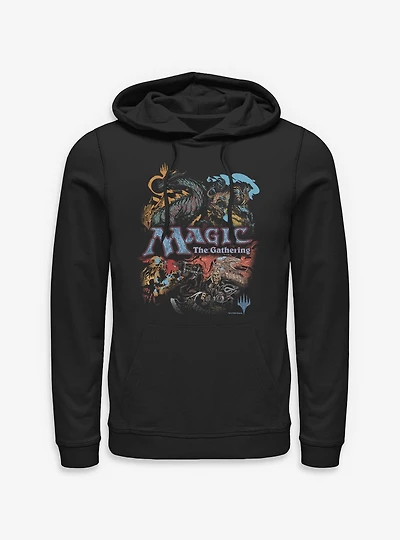 Magic: The Gathering Vintage Collage Hoodie