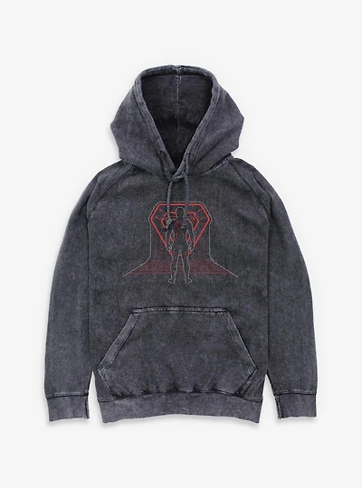 Tron: Ares Grid Mineral Wash Hoodie