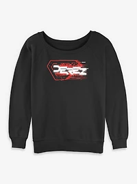 Tron: Ares Derez Womens Slouchy Sweatshirt