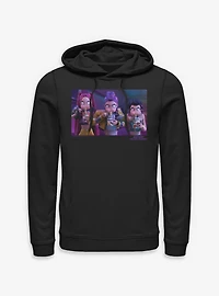 KPop Demon Hunters Huntrix Eating Hoodie