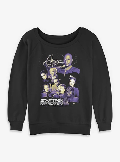 Star Trek: Deep Space Nine Team Womens Slouchy Sweatshirt