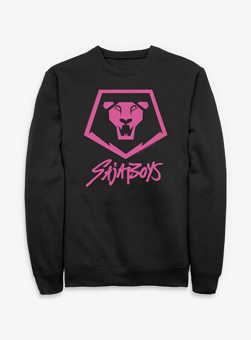 KPop Demon Hunters Saja Boys Lion Logo Sweatshirt
